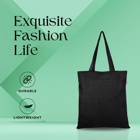 DANIOO Canvas Tote Bags For Women and Girls with Zipper and Inner Pocket | College Tote Bag For Women (Copy)