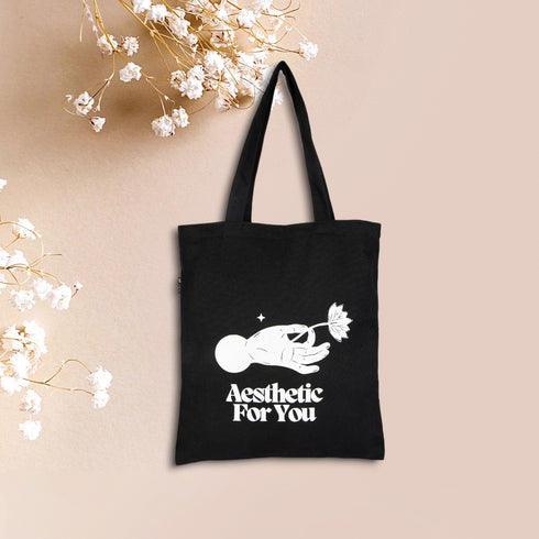 DANIOO Canvas Tote Bags For Women and Girls with Zipper and Inner Pocket | College Tote Bag For Women