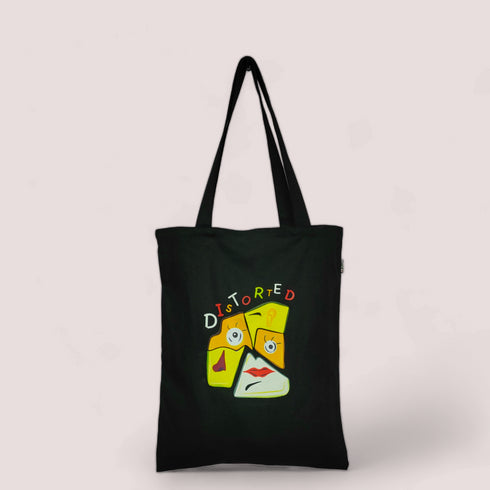 DANIOO Canvas Tote Bags For Women and Girls with Zipper and Inner Pocket | College Tote Bag For Women