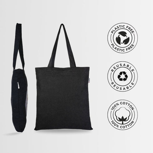 DANIOO Canvas Tote Bag for Women, Multipurpose Handbags for women with Zipper and Pocket for Travel, Shopping and College Tote Bag (Black) (Yellow Green) - DANIOO