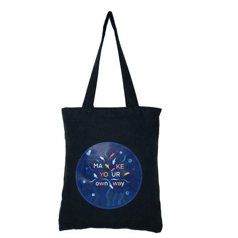 DANIOO Canvas Tote Bags For Women and Girls with Zipper and Inner Pocket | College Tote Bag For Women (Copy) - DANIOO