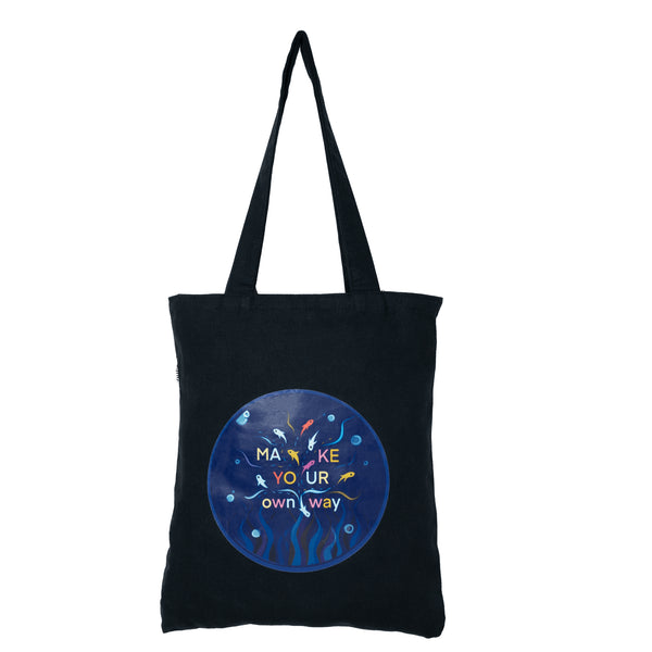 DANIOO Canvas Tote Bags For Women and Girls with Zipper and Inner Pocket | College Tote Bag For Women (Copy) - DANIOO