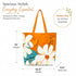 DANIOO Floral Canvas Tote Bag for Women | Large Capacity Handbag | Stylish Everyday Shoulder Bag - DANIOO