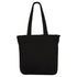 DANIOO Small Cotton Canvas Tote Bags for Girls, Multiple Pockets, Zipper Closure, Multipurpose College, Travel Everyday Use for Women (Beyond Black) - DANIOO