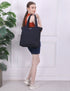 Large Canvas Tote Bags for Women & Girls with Zipper, 3 Pockets & Compartment, Everyday Daily use Travel, College, Office Shoulder Handbags (Copy) - DANIOO