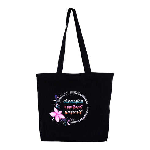 Large Cotton Canvas Tote Bags for Women and Girls - DANIOO