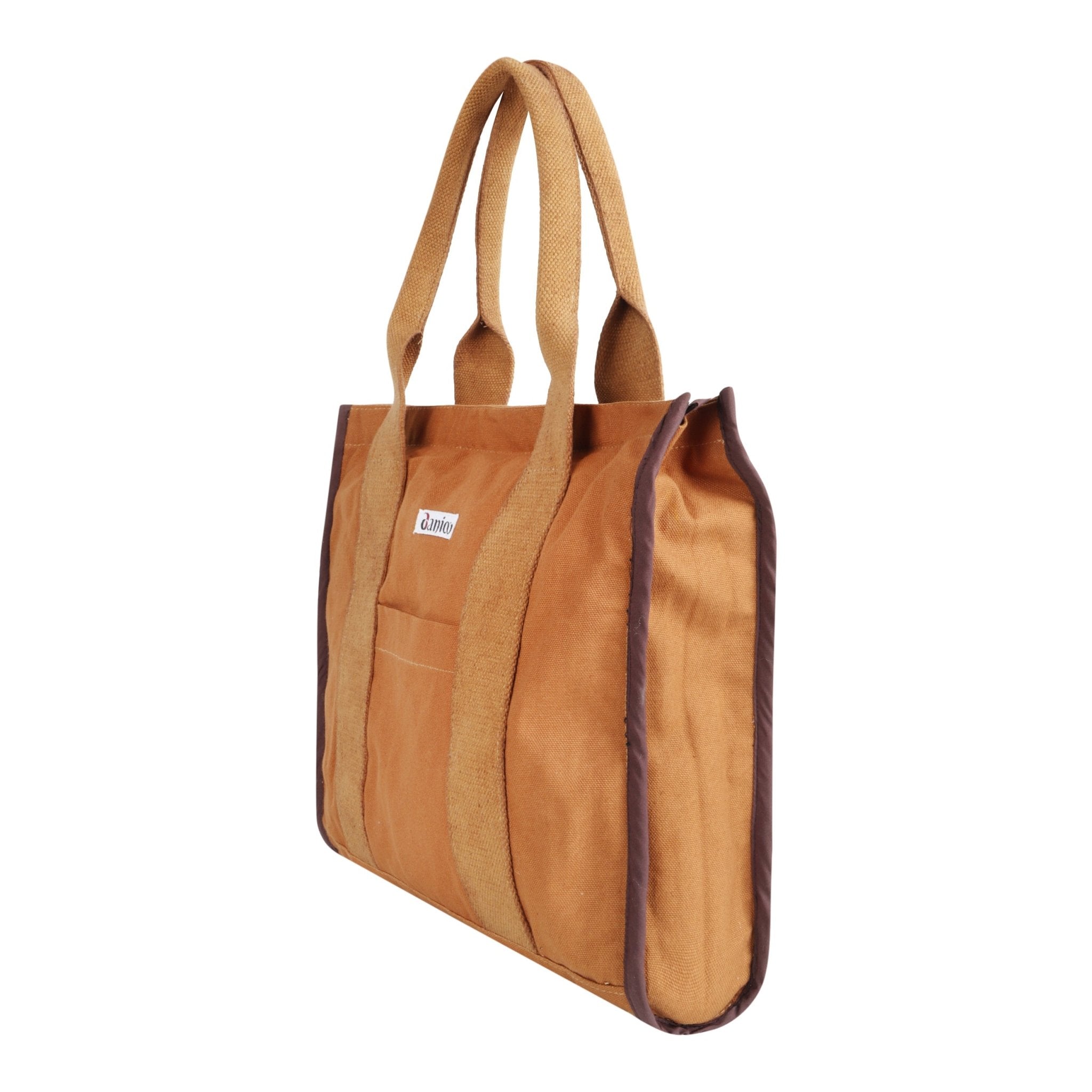 Stylish Cotton Canvas Tote Bags for Women & Girls - Perfect for Everyday, Beach, Office & Travel - DANIOO