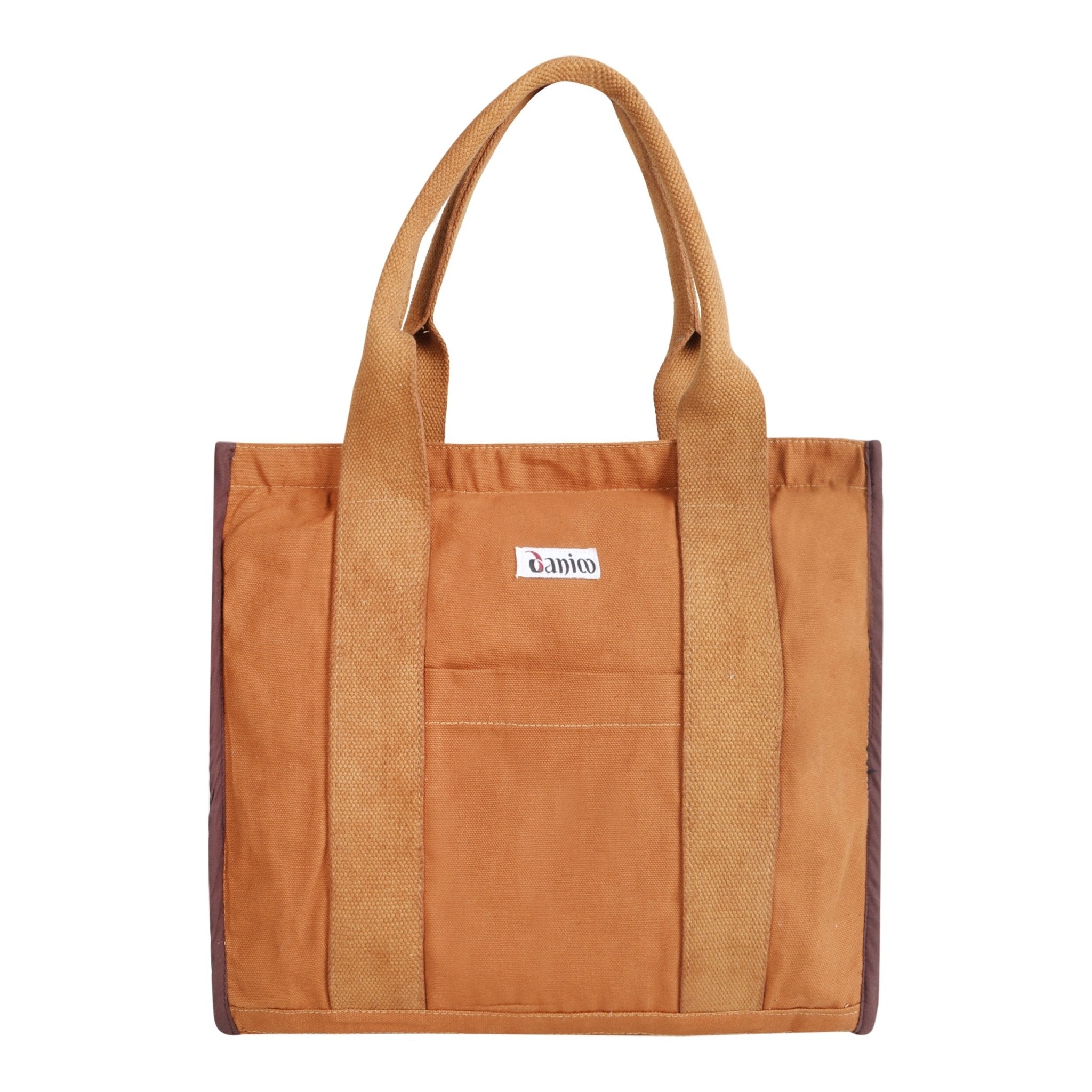 Stylish Cotton Canvas Tote Bags for Women & Girls - Perfect for Everyday, Beach, Office & Travel - DANIOO