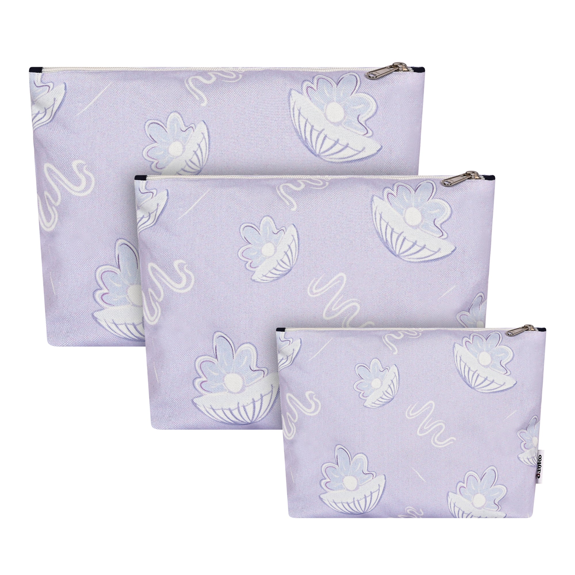 Canvas Makeup Pouch for Girls | Toiletry Bag | Cosmetic Bags for Storage | Travel Kit Bag - DANIOO