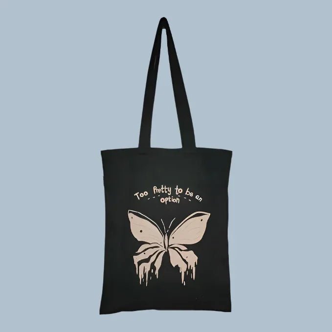 DANIOO Canvas Tote Bags For Women and Girls with Zipper and Inner Pocket | College Tote Bag For Women - DANIOO